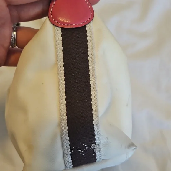 White and Pink Vintage Mini Coach Bag - Picture 9 of 11